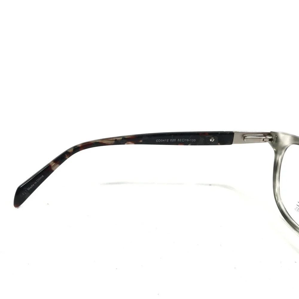 Catherine Deneuve CD0412 020 Eyeglasses Frames Gray Tortoise Cat Eye 52-16-135